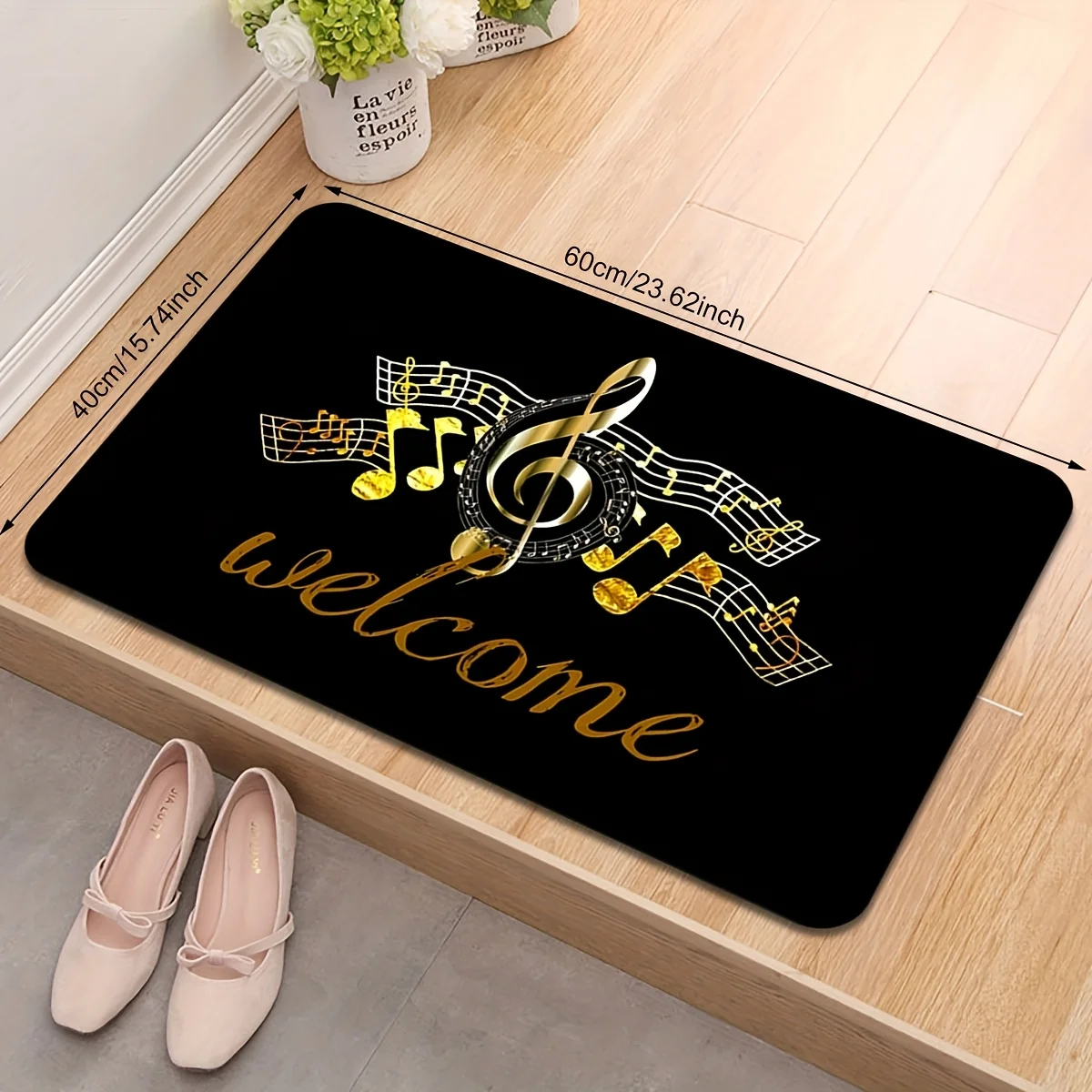 Home Textiles Notes - Luxe muzieknootmat voor muziekliefhebbers, voor thuis,