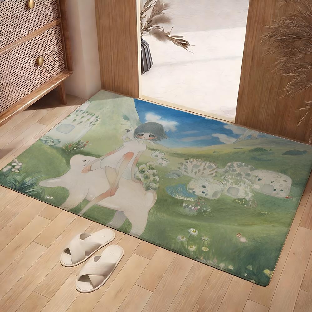 Aya Home Textiles - Aya T-takano Art Vloermat Zacht Flanellen