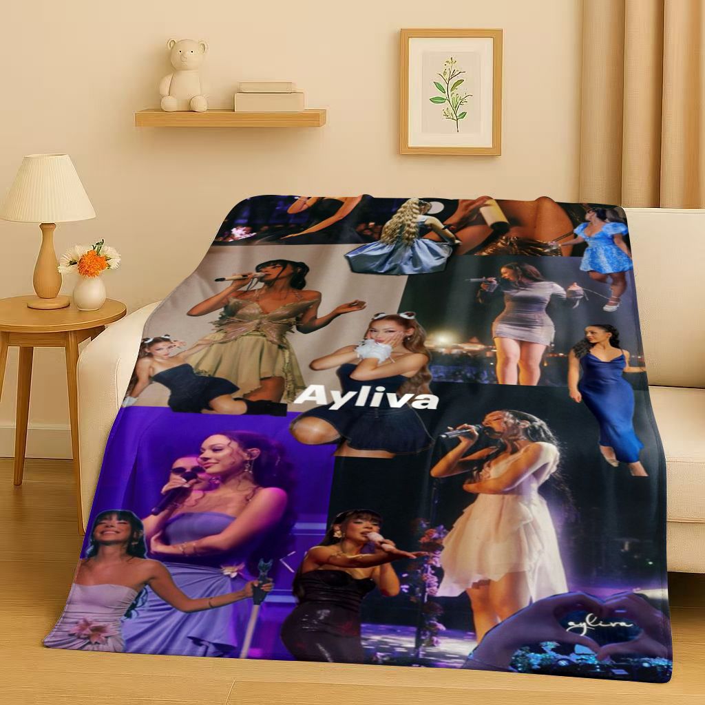 Home Textiles Classic Fashion - Mode Pop Zanger Ayliva Lieb Flanellen
