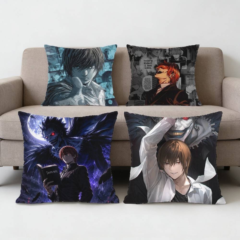 Home Textiles Notes - D-Death-Note Light Yagami Kussenhoes voor Sofa,