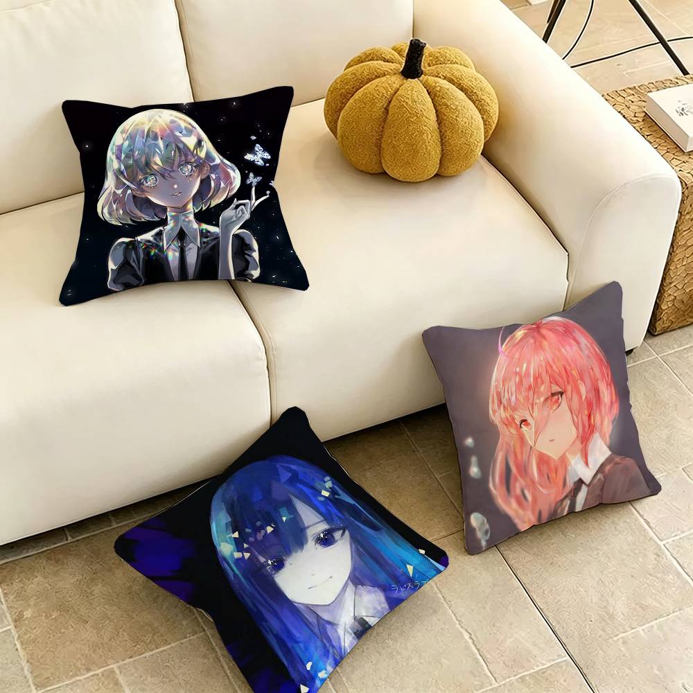 Home Landing Textiles - L-Land of the L-Lustrous Square Dubbelzijdig