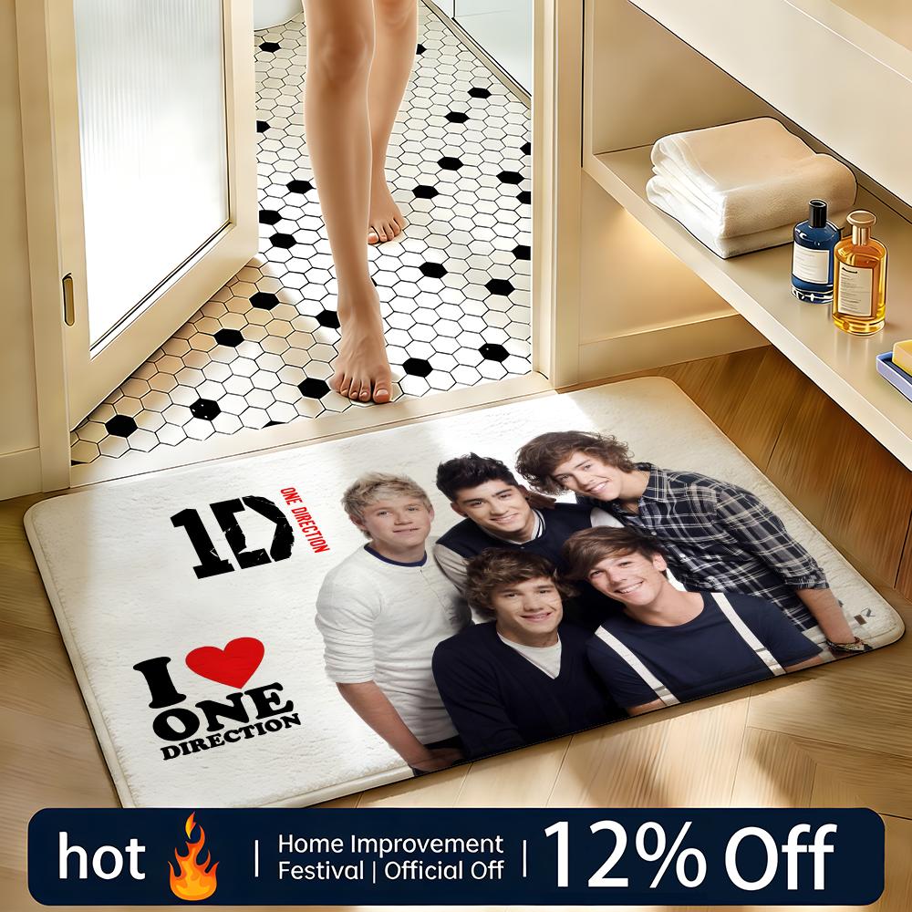 Home Textiles Direct - Zacht absorberend antislip vloerkleed One Direction