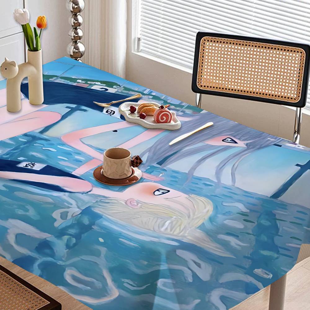 Aya Home Textiles - Aya Takano schilderijen, vlekbestendige, decoratieve, wasbare