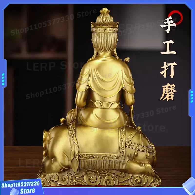 Puur messing Manjushri Bodhisa - Home Textiles Direct recensie en prijs