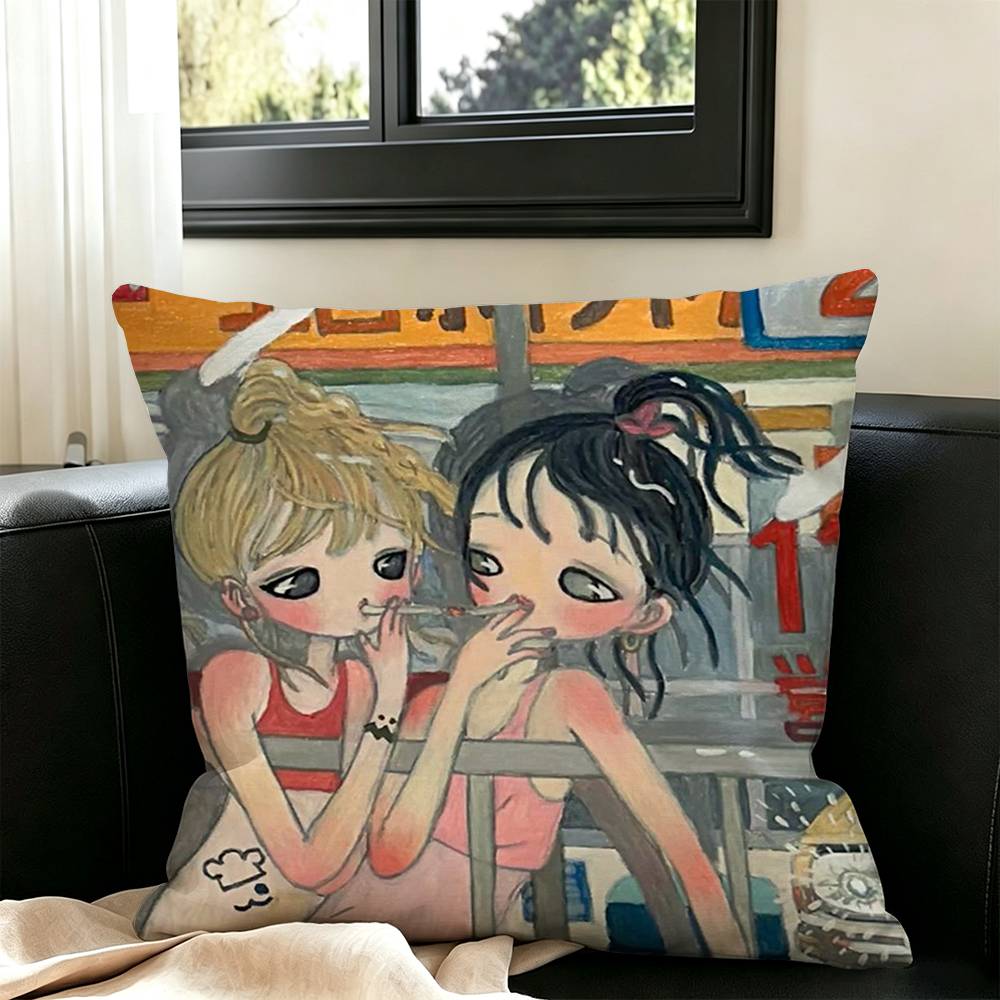 Aya T-Takano Kawaii Girl Vierk - Aya Home Textiles recensie en prijs
