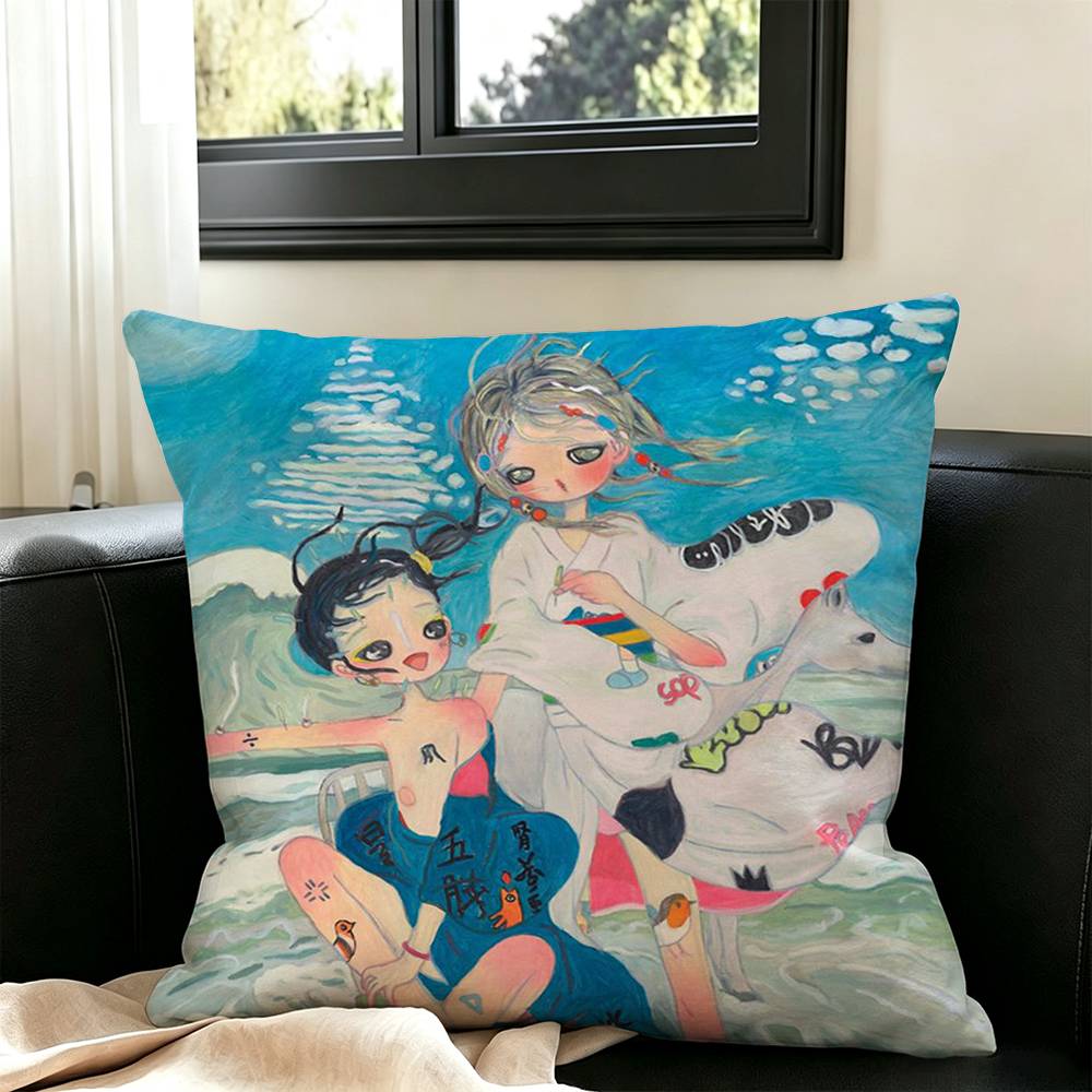 Aya T-Takano Kawaii Girl Vierk - Aya Home Textiles recensie en prijs