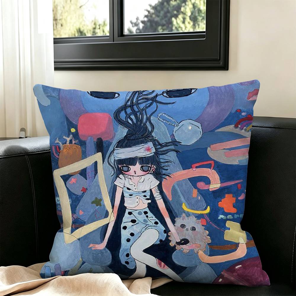 Aya T-Takano Kawaii Girl Vierk - Aya Home Textiles recensie en prijs