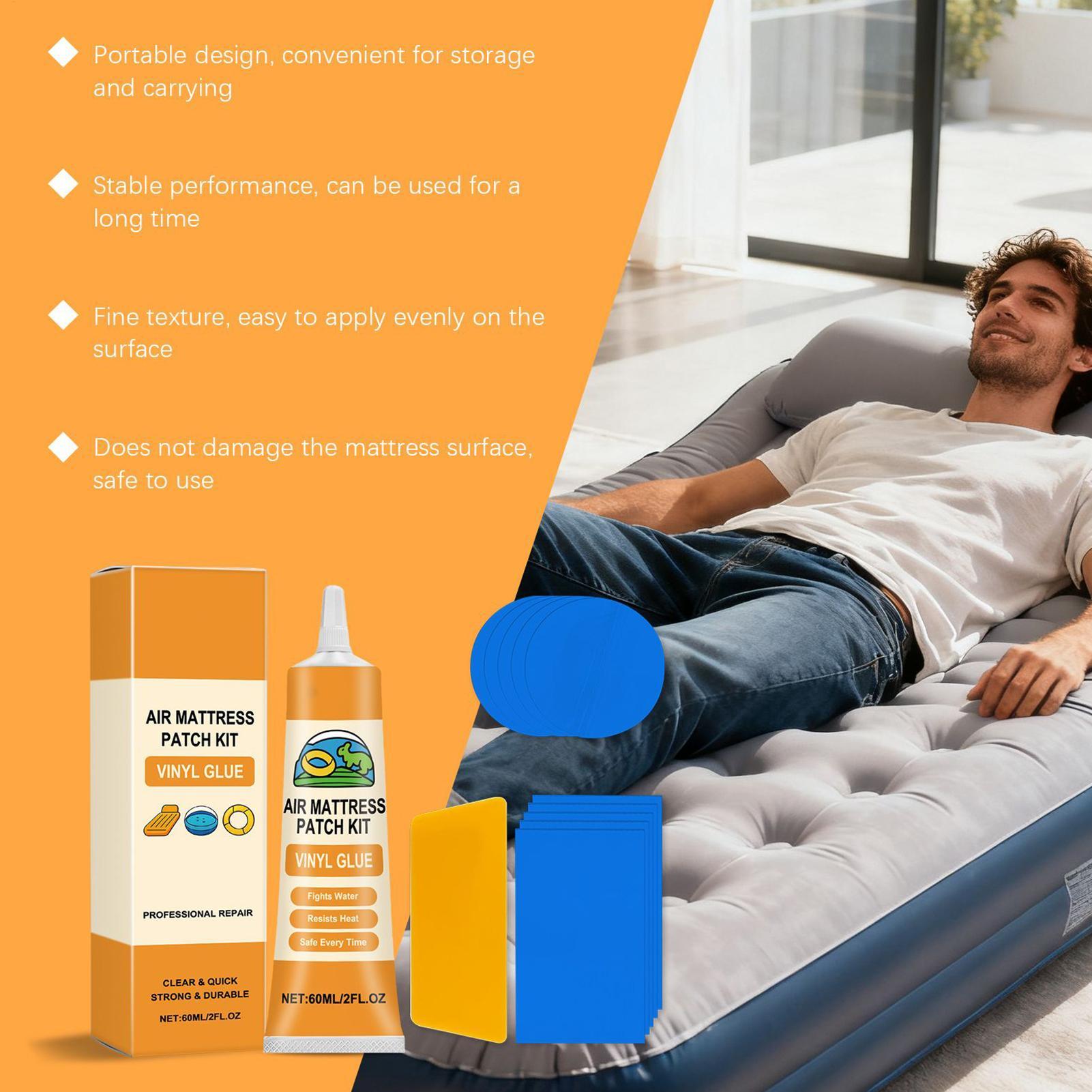 Reparatiepatchset Vinyl Waterd - Fitted Sheet Deep recensie en prijs