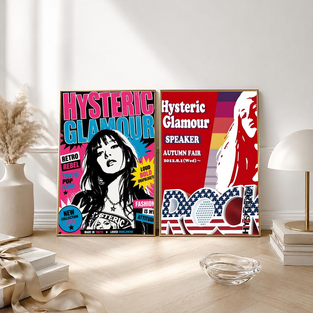 Merk Hysteric Glamour Poster P - Home Textiles Brands recensie en prijs