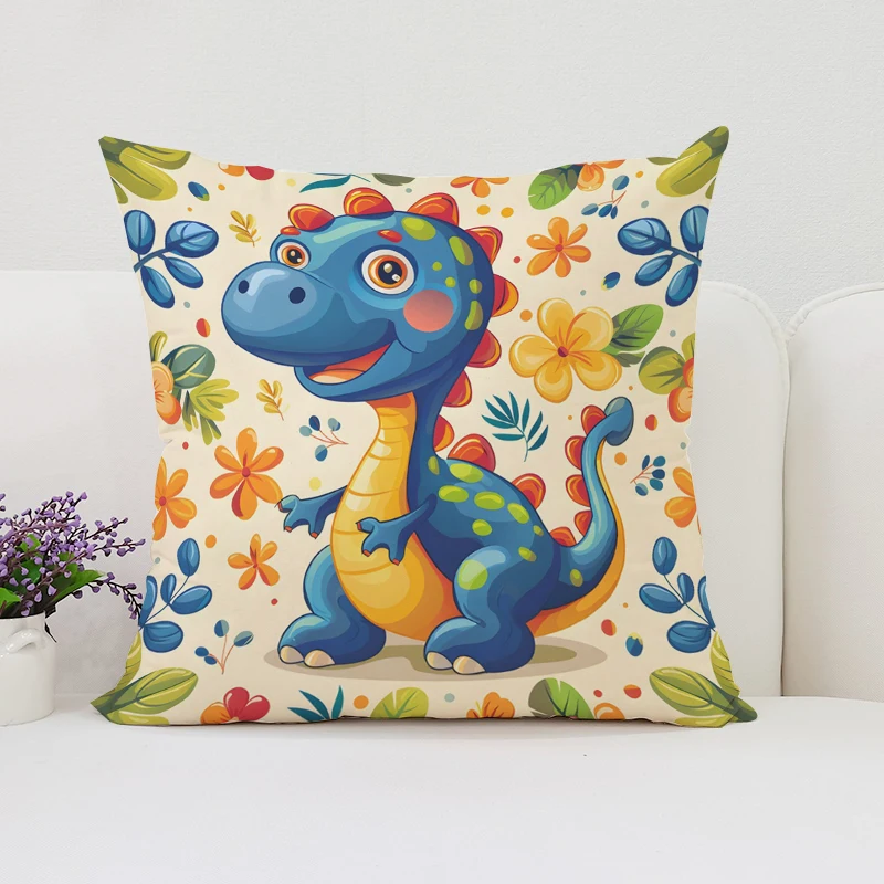 Dinosaur Land throw pillow cov - Home Landing Textiles recensie en prijs