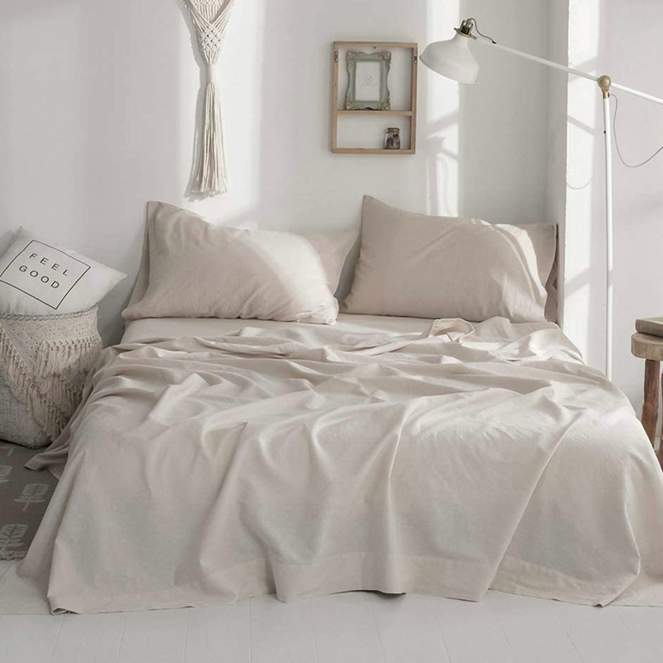 100% Linnen Zachte Beddengoeds - Fitted Sheet Deep recensie en prijs