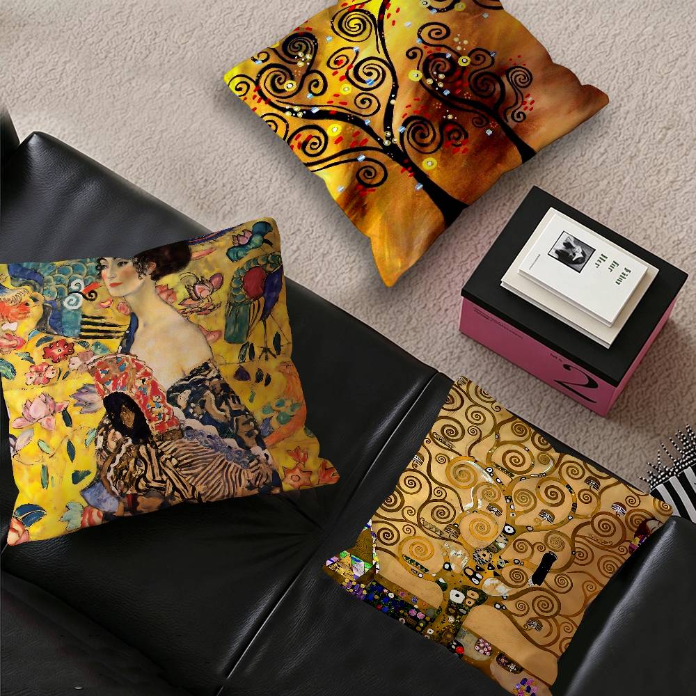 Klassiek Gustav Klimt Kunstwer - Home Textiles Classic Fashion recensie en prijs