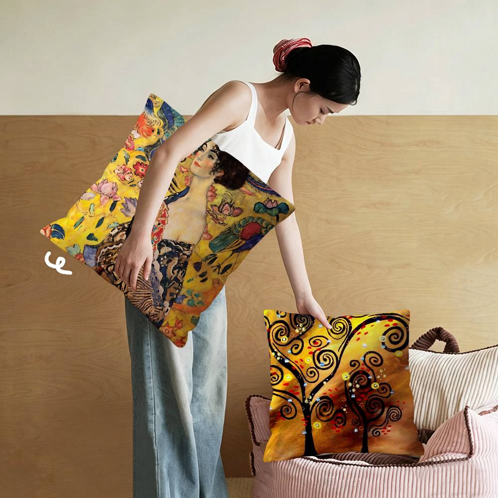 Klassiek Gustav Klimt Kunstwer - Home Textiles Classic Fashion recensie en prijs