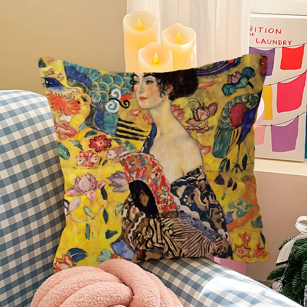 Klassiek Gustav Klimt Kunstwer - Home Textiles Classic Fashion recensie en prijs