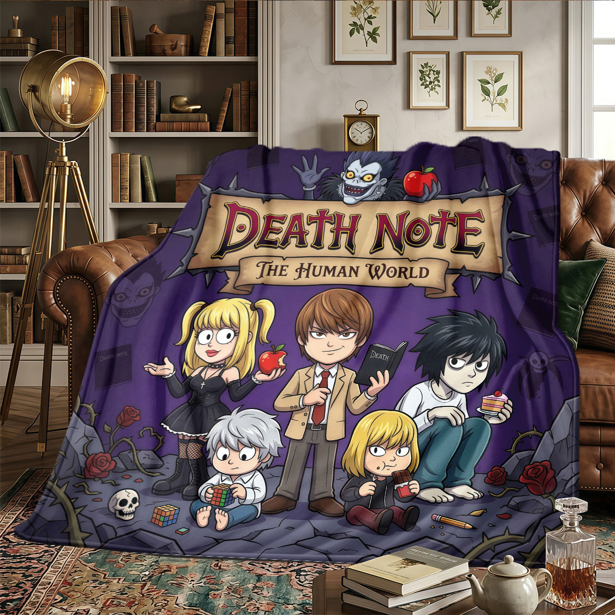 Death Note Patterns Home-deken - Home Textiles Notes recensie en prijs
