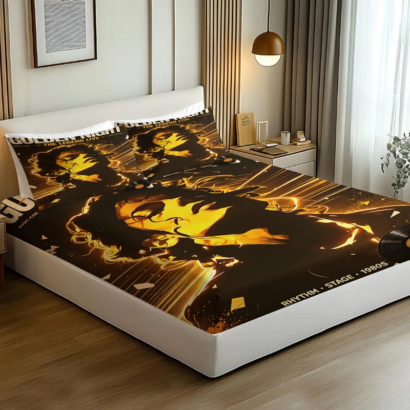 Pop Icon Michael Jackson hoesl - Fitted Sheet Deep recensie en prijs